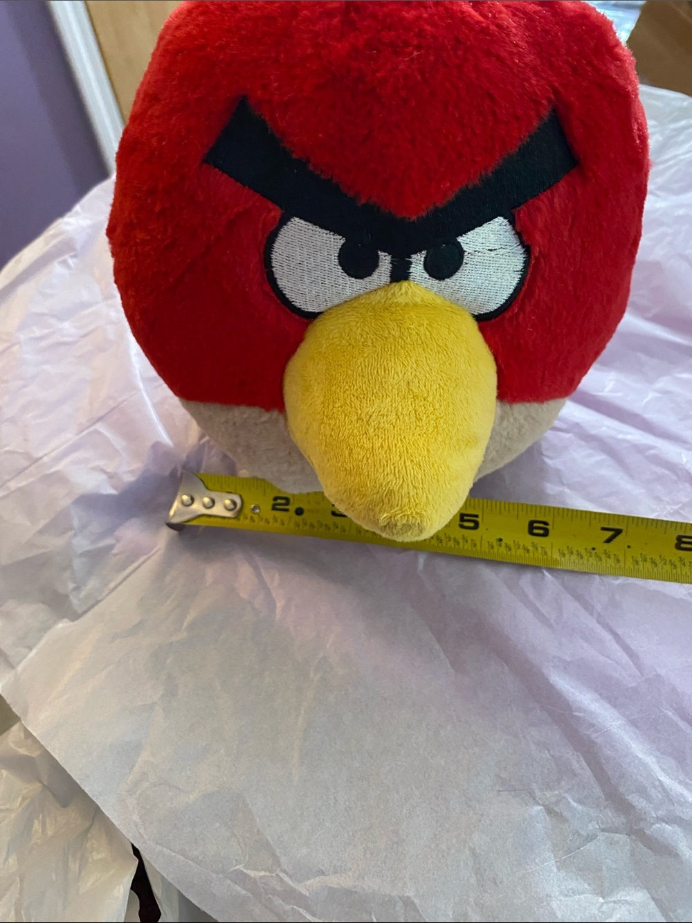 🐦🔥Red Angry Bird Stuffed Character - Picture 3 of 12